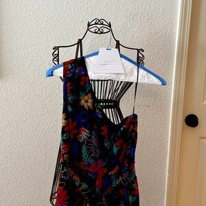Molly Bracken one shoulder dress